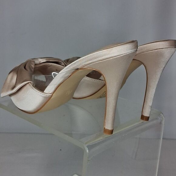 ALLEGRA K SATIN BOW STILETTO HEELS FTL-05-008 - Picture 5 of 8